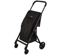 Foppapedretti Go Fast Chariot de Courses Pliable Noir