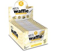 Go Fitness Nutrition - Protein Waffle - Lemon - 12-Pack - Gaufres Protéinées, Faible en Sucre, Goût Citron, Idéal Petit Déjeuner ou Collation