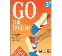 Go for English 3e (Afrique centrale) afrique c - Kenneth Cripwell - Edicef - relié - Scolaire / Universitaire
