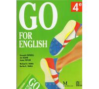 Go for English 4e (Afrique centrale) afrique c - Kenneth Cripwell - Edicef - relié - Livre