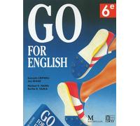 Go for English 6e (Afrique centrale) afrique c - Kenneth Cripwell - Edicef - relié - Scolaire / Universitaire