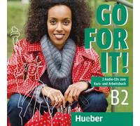 Hueber – CD audio Go for it B2 pour manuel et cahier d'exercices Anglais – 2 CD