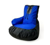 GO GIFT Pouf Bleu Noir Oxford Gant de Boxe 130 x 90 cm