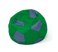GO GIFT Pouf Vert Gris Oxford Football