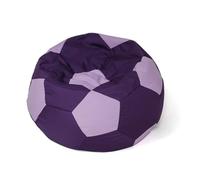 GO GIFT Pouf Violet Violet Oxford Football