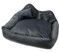 GO GIFT Prince grey XL - lit pour animaux de compagnie - 60 x 45 x 10 cm