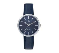 Go Girl Montre Femme Acier Cuir Bleu 699316