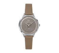 Go Girl Montre Femme Acier Cuir Marron 699395