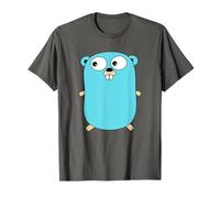 Go Golang Mascotte Gopher avec langue programmable T-Shirt