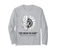 Go Gray in May Brain Tumor Awareness Brain Cancer Manche Longue