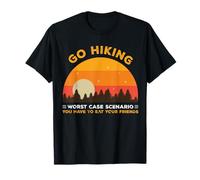 Go Hiking Worst Case Scenario You Have to Eat Your Friends T-Shirt