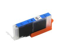Go Inks 1 Cartouche d'encre Cyan pour remplacer Canon CLI-571C Compatible/Non-OEM pour PIXMA Imprimantes