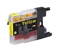 Go Inks 1 Cartouche d'encre Jaune pour remplacer Brother LC1240Y & LC1220Y Compatible/Non-OEM pour Brother DCP et MFC Imprimantes