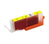 Go Inks 1 Cartouche d'encre Jaune pour remplacer Canon CLI-571Y Compatible/Non-OEM pour PIXMA Imprimantes