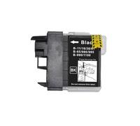 Go Inks 1 Cartouche d'encre Noire pour remplacer Brother LC980BK & LC1100BK Compatible/Non-OEM pour Brother DCP et MFC Imprimantes