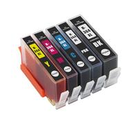 Go Inks 1 Ensemble de 5 Cartouches d'encre à remplacer HP 364 XL Compatible/Non-OEM pour HP Photosmart Imprimantes (5 Encres)
