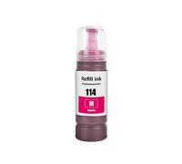 Go Inks 1 Flacon d'encre Magenta de 70 ML pour remplacer Epson 114 Compatible/Non OEM pour imprimantes EcoTank