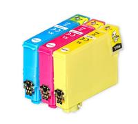 Go Inks 1 Lot de 3 Cartouches d'encre pour remplacer Epson 604XL C/M/Y Compatible/Non OEM pour imprimantes Epson Expression Home & Workforce (3 encres)