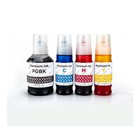 Go Inks® 1 Lot de 4 Bouteilles d'encre (175 ml/140 ML) pour remplacer Canon GI-56 Compatible/Non OEM pour imprimantes Maxify GX Series