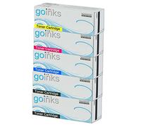 Go Inks® 1 Lot de 4 Cartouches de Toner Laser Noir pour HP CF400X CF401A CF402A CF403A Non OEM pour imprimantes HP Color & Pro Laserjet