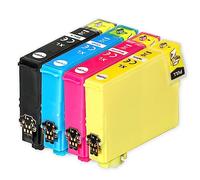 Go Inks 1 Lot de 4 Cartouches d'encre pour remplacer Epson T1816 (série 18XL) Compatible/Non OEM pour imprimantes Epson Expression Home (4 encres)