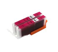Go Inks 2 Cartouches d'encre Magenta pour remplacer CLI-581M Compatible/Non-OEM pour PIXMA Imprimantes