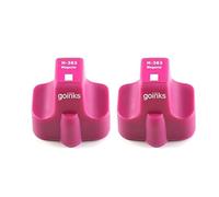 Go Inks 2 Cartouches d'encre Magenta pour remplacer HP 363M (XL Capacité) Compatible/Non-OEM pour HP Photosmart Imprimantes