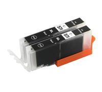 Go Inks 2 Cartouches d'encre Noire pour remplacer Canon CLI-571Bk Compatible/Non-OEM pour PIXMA Imprimantes