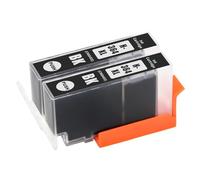 Go Inks 2 Cartouches d'encre Noire pour remplacer HP 364Bk (XL Capacité) Compatible/Non-OEM pour HP Photosmart Imprimantes