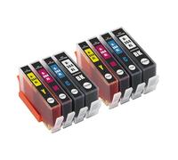 Go Inks 2 Ensemble de 4 Cartouches d'encre à remplacer HP 364 XL Compatible/Non-OEM pour HP Photosmart Imprimantes (8 Encres)