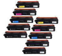 Go Inks 2 Lot de 4 Cartouches de Toner Laser pour remplacer Brother TN423 Compatible / Non OEM pour imprimantes Brother DCP, MFC et HL Noir
