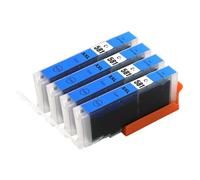 Go Inks 4 Cartouches d'encre Cyan pour remplacer CLI-581C Compatible/Non-OEM pour PIXMA Imprimantes