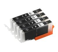 Go Inks 4 Cartouches d'encre Noire pour remplacer Canon CLI-571Bk Compatible/Non-OEM pour PIXMA Imprimantes C-571Bk-4 Haute capacité (XL)