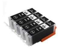 Go Inks 4 Cartouches d'encre Noire pour remplacer Canon PGI-570Bk Compatible/Non-OEM pour PIXMA Imprimantes, Haute capacité (XL), C-570Bk-4