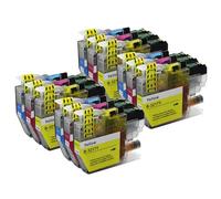 Go Inks 4 Ensemble de 3 C/M/Y Cartouches d'encre à remplacer Brother LC3217 Compatible/Non-OEM pour Brother MFC Imprimantes (12 Encres)
