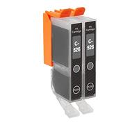 Go Inks C-CLI526GY-2 Pack de 2 Cartouches d'encre Compatible avec Imprimante Canon Pixma Gris