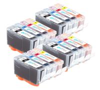 Go Inks Ensemble 16 Cartouches HP 364 XL compatibles non OEM - Noir, Cyan, Magenta, Jaune pour HP Photosmart