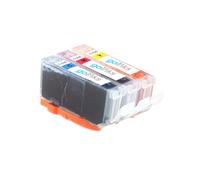 Go Inks Ensemble 3 cartouches d'encre C/M/Y compatibles Canon CLI-526 pour PIXMA (10,5 ml chacun)