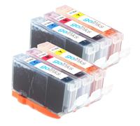 Go Inks Ensemble de 6 Cartouches HP 364XL C/M/Y Compatibles (2 Cyan, 2 Magenta, 2 Jaune) - non-OEM