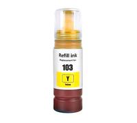 Go Inks Flacon d'encre de Rechange pour imprimante Epson EcoTank Jaune 103Y 70 ML