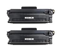 Go Inks Lot de 2 Cartouches de Toner Laser compatibles TN2510 pour imprimantes Brother DCP, HL et MFC - Rendement 1200 Pages - Impression fiable - Noir
