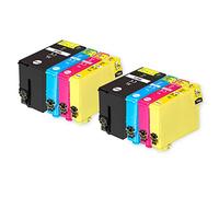 Go Inks 2 Ensemble de 4 Cartouches d'encre à remplacer Epson T1306 Compatible/Non-OEM pour Epson Stylus & Workforce Imprimantes (8 encres)