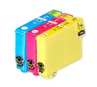 Go Inks Lot de 3 Cartouches d'encre compatibles Epson 502XL C/M/Y pour imprimantes Epson Workforce & Expression (3 encres)