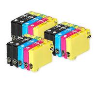 Go Inks Lot de 3 Cartouches d'encre compatibles Epson T1295-15 pour imprimantes Epson Stylus, Office & Workforce Noir
