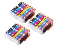 Go Inks Lot de 3 Cartouches d'encre compatibles Epson T2438 (série 24XL) compatibles/Non OEM pour imprimantes Epson Workforce (18 encres)
