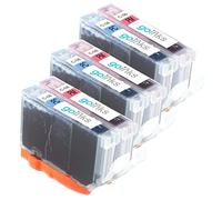 Go Inks Lot de 6 Cartouches d'encre pour imprimante PIXMA 3 Photo pour remplacer Canon CLI-8PC et CLI-8PM Compatible avec Les imprimantes PIXMA