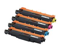 Go Inks TN247 Lot de 4 Cartouches de Toner Laser de Rechange pour imprimantes Brother DCP, MFC et HL 1 x Noir, Cyan, Magenta, Jaune