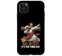 Go Jesus It's The Third Day Funny Dabbing Jesus Easter Day Coque pour iPhone 11 Pro Max