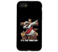 Go Jesus It's The Third Day Funny Dabbing Jesus Easter Day Coque pour iPhone SE (2020) / 7/8