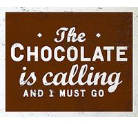 Go Jump In The Lake (Chocolate 40 x 50 cm Toile Imprimée